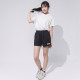 KMU沁涼輕薄排汗短褲(女款)_黑