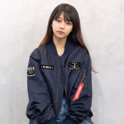 【新品上市，9/30陸續出貨】KMU FORCE MA-1飛行夾克2.0_海軍藍