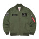 【新品上市，9/30陸續出貨】KMU FORCE MA-1飛行夾克2.0_軍綠