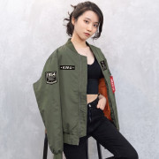 【新品上市，9/30陸續出貨】KMU FORCE MA-1飛行夾克2.0_軍綠